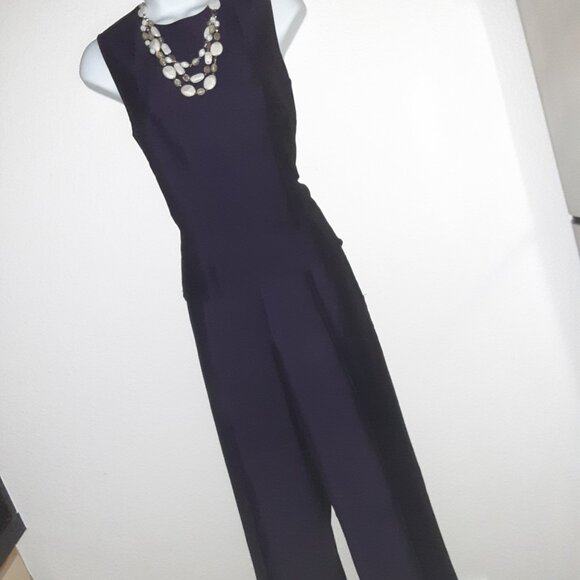 Ann Taylor 2 Piece suit * Aubergine, Deep Purple * Y2K * Fully Lined * Sz 6/8 - Picture 1 of 13